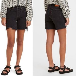 Levi’s 501 Mid-Thigh Denim Shorts NWT